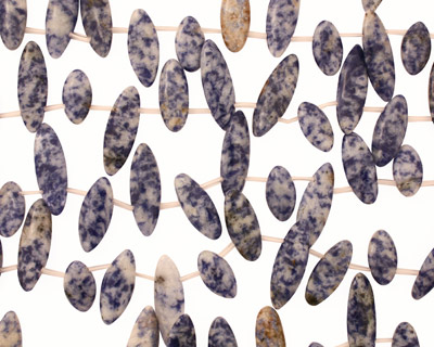 Brazil Sodalite Spear Drops 9-10x18-30mm
