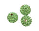 Shamrock Pave Round 10mm (2mm hole)