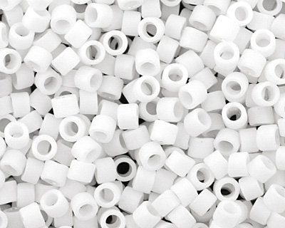 TOHO Matte Opaque White Treasure #1 Seed Bead