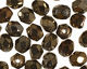 Czech Fire Polished Glass Iris Brown Round 4mm