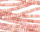 Pink Opal Faceted Rondelle 5x8mm