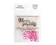 Hot Pink Enameled Copper Round Jump Ring 5mm, 18 gauge