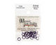 Purple Enameled Copper Round Jump Ring 6.5mm, 18 gauge