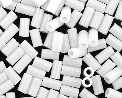 TOHO Opaque White Bugle #1 Seed Bead