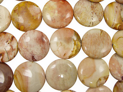 Hidden Valley Jasper Puff Coin 35mm