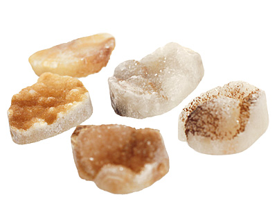 Druzy Freeform Piece (golden) 28-38x24-30mm