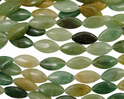 Rainbow Aventurine Horse Eye 30x15mm