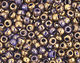 TOHO Gilded Marble Blue Round 11/0 Seed Bead