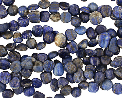 Lapis Tumbled Nugget Drop 11-14x12-15mm