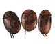 Mahogany Obsidian Freeform Pendant 28-36x47-57mm