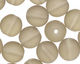 Czech Glass Matte Black Diamond Round 6mm