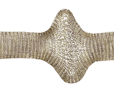 Artistic Wire Antique Brass Mesh 18mm, 1 meter