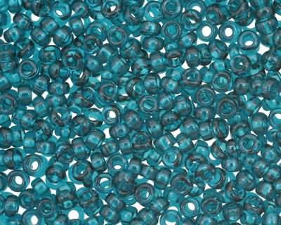 TOHO Transparent Capri Blue Round 15/0 Seed Bead