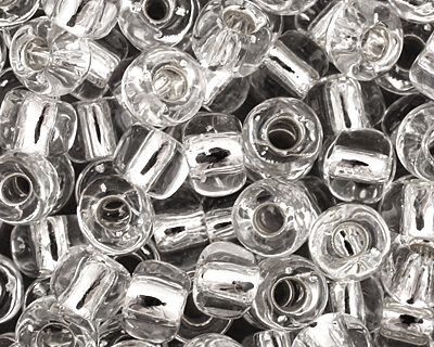 TOHO Crystal (with Silver Lining) Round 6/0 Seed Bead
