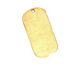 Brass Mini Dog Tag Blank 12x25mm