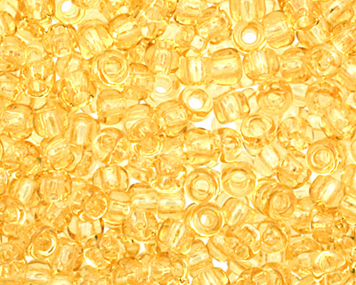 TOHO Transparent Light Topaz Round 11/0 Seed Bead