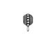 TierraCast Antique Silver (plated) Beaded Crown Euro Bail 7x15mm