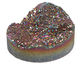 Druzy (metallic rainbow) Round Cabochon 30mm