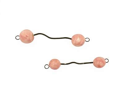 Jangles Ceramic Pink (matte) Wavy Link 56-67x11-12mm