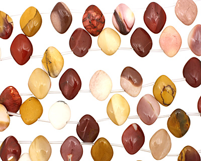 Mookaite Horse Eye Drop 15x20mm