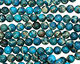 Dark Teal Impression Jasper Round 12mm