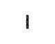 TierraCast Gunmetal Plain 3-Hole Bar 2x12mm
