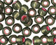 TOHO Olivine (with Frosted Silver & Pink Lining) Round 6/0 Seed Bead