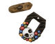 Poison Tree Polymer Clay Mardi Gras Toggle Clasp 27x22mm, 21mm bar