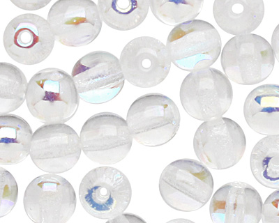 Czech Glass Crystal AB Round 4mm