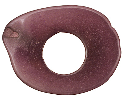 Tagua Nut Grape Open Slice 33-45x24-36mm