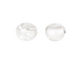 Unicorne Beads Coconut White Teardrop 7x9mm