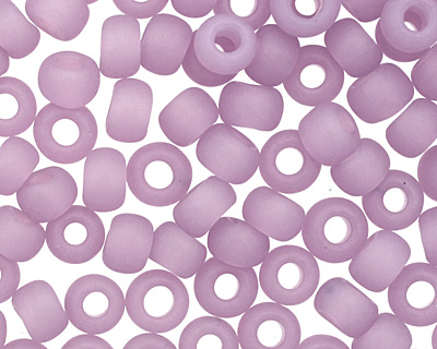 TOHO Ceylon Frosted Grape Mist Round 8/0 Seed Bead
