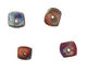 XAZ Raku Stan's Rust Squaredelle 3-4x8-10mm