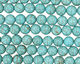 Blue Magnesite Round 11-12mm