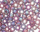TOHO Transparent Rainbow Frosted Light Tanzanite Round 8/0 Seed Bead