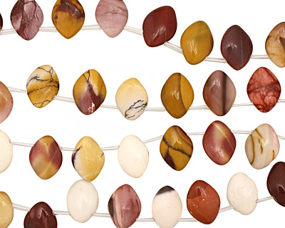 Mookaite Horse Eye Drop 13x18mm