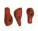 Kylie Parry Ceramic Rust Red Bird 10-11x25mm
