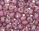 TOHO Opaque Rainbow Frosted Blackberry Magatama 3mm Seed Bead