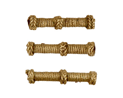 African Brass 3 Rope Tube 32-32x7mm
