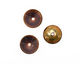 C-Koop Enameled Metal Wisteria Purple Disc 3-4x18-20mm