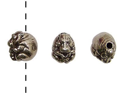 Green Girl Pewter Hippo 15mm
