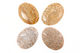 Oregon Snakeskin Freeform Oval Pendant 60-62x45-50mm