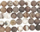 Druzy Agate (matte, dark) Round 18mm
