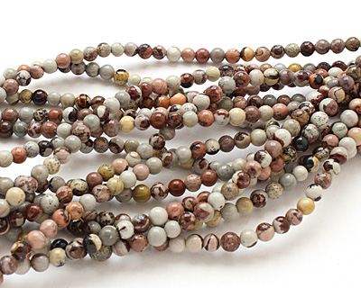 Coffee Bean Jasper Round 6mm