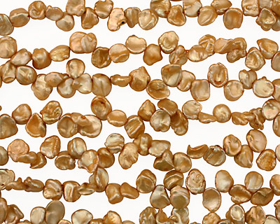 Champagne Keishi Drop 8-9x10-14mm