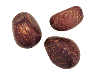 Tagua Nut Peony Nugget 40-45x32-36mm