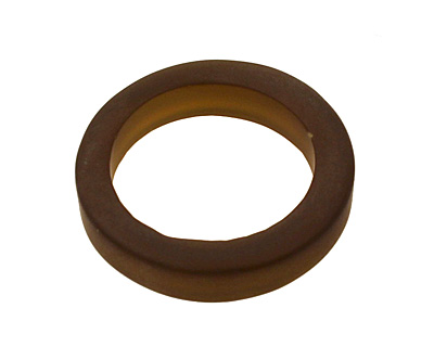 Trinket Foundry Root Beer Found Glass Bottle Ring 27-29x5-7mm