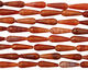 Fire Agate Faceted Teardrop 30x10mm