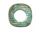 Humble Beads Polymer Clay Spring Rain Square Toggle Clasp 27-29, 26mm bar