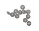 Pewter Dotted Rondelle 6x11mm